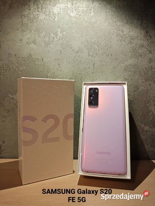Telefon Samsung Galaxy S20 FE 5G 128GB Cloud Jastrzębie-Zdrój