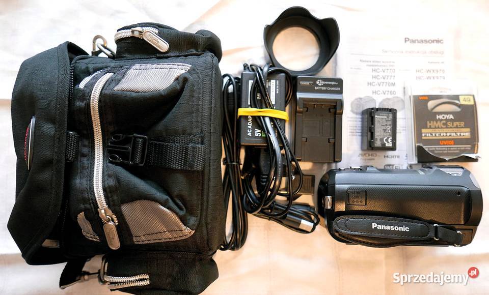 Kamera Panasonic HC770 Full HD Przysucha