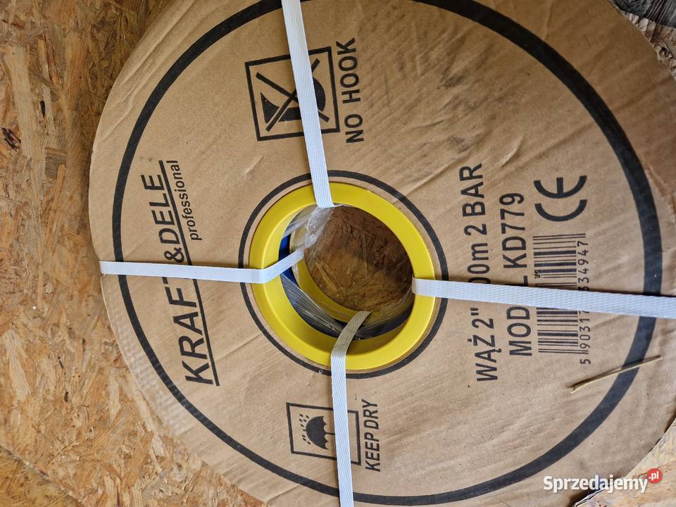 Wąż Gumowy Płaski KraftDele KD779 2 Cale 52mm