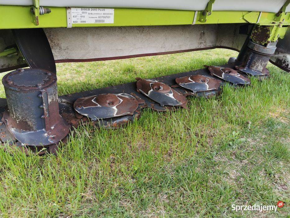 Kosiarka dyskowa Claas Disco2650 Plus Nowa nieuszkodzony Piotrków Trybunalski