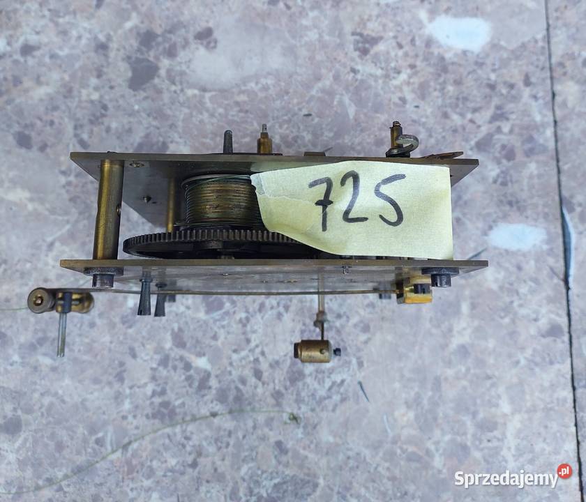 725 Mechanizm zegara linkowego żyłkowego GB pomorskie