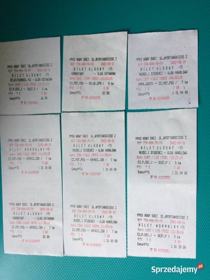 902 Bilety Komunikacji Nowy Sącz Szczecin