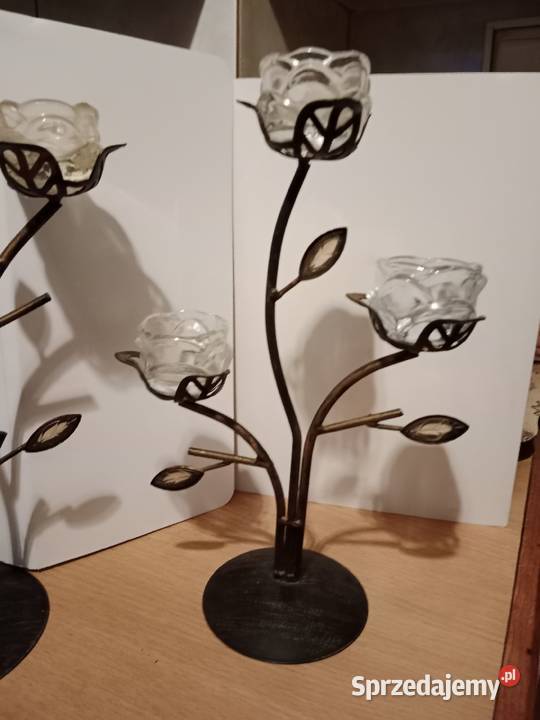 Stare świecznik metaloplastyka Lampiony i latarnie Warszawa