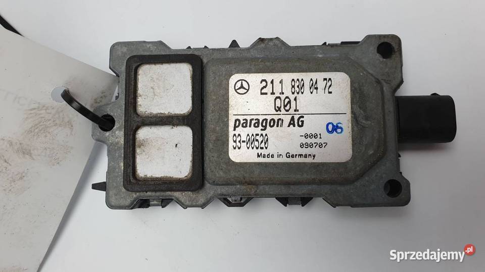 MODUŁ SPALIN A2218300472 MERCEDES SKLASA W221 osobowe kujawsko-pomorskie Lipno
