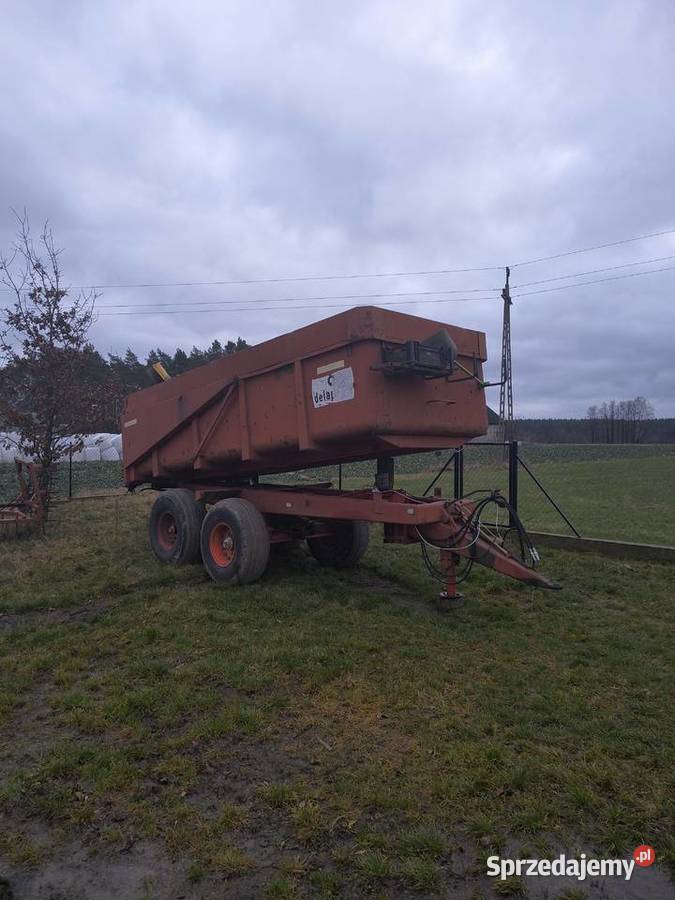 Sprzedam przyczepę skorupę 12t podlaskie Siemiatycze sprzedam