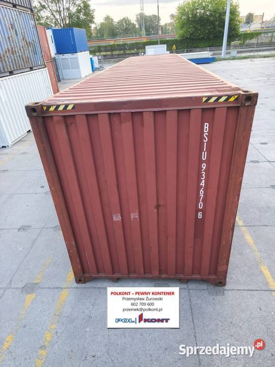 OKAZJA kontener morski 40 HC 12 metrowy pomorskie Bytów