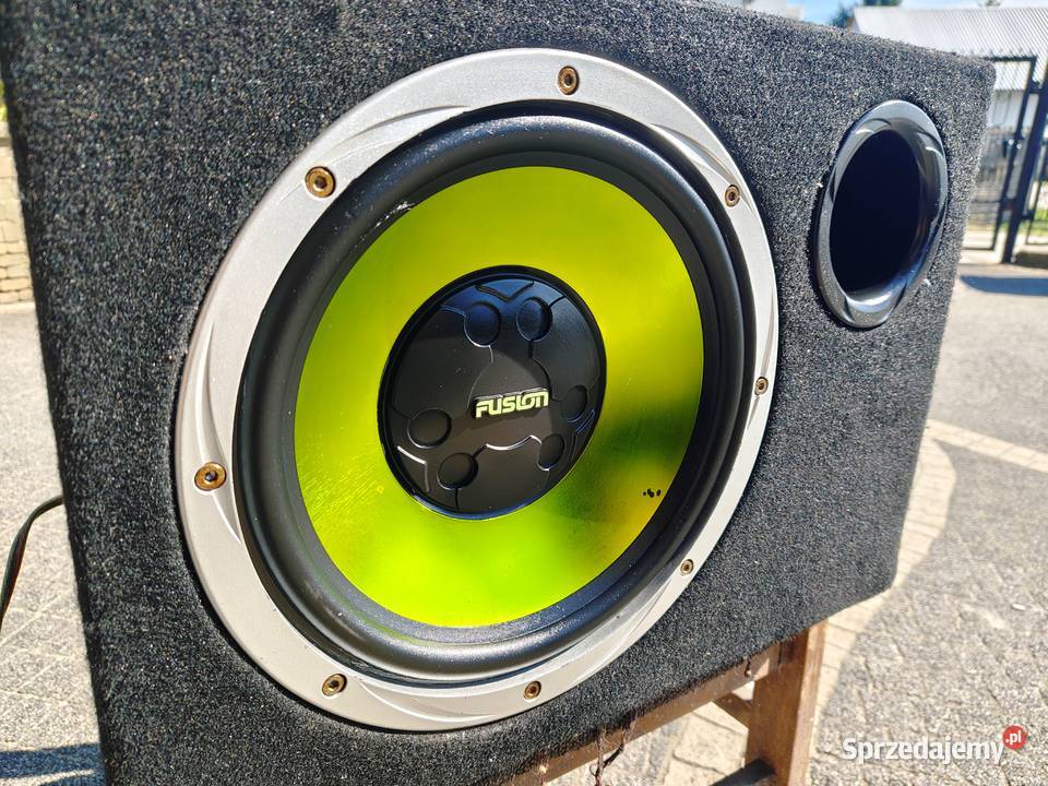 Skrzynia basowa bassowa subwoofer tuba Fusion śląskie Niegowonice
