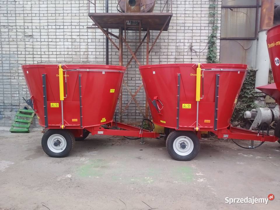 Wozy paszowe Demimix 4 m3 NOWY Dostępne są 216 Warszawa