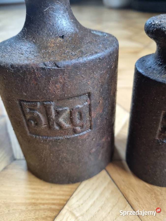 Odważniki z czasów PRL sprzedam