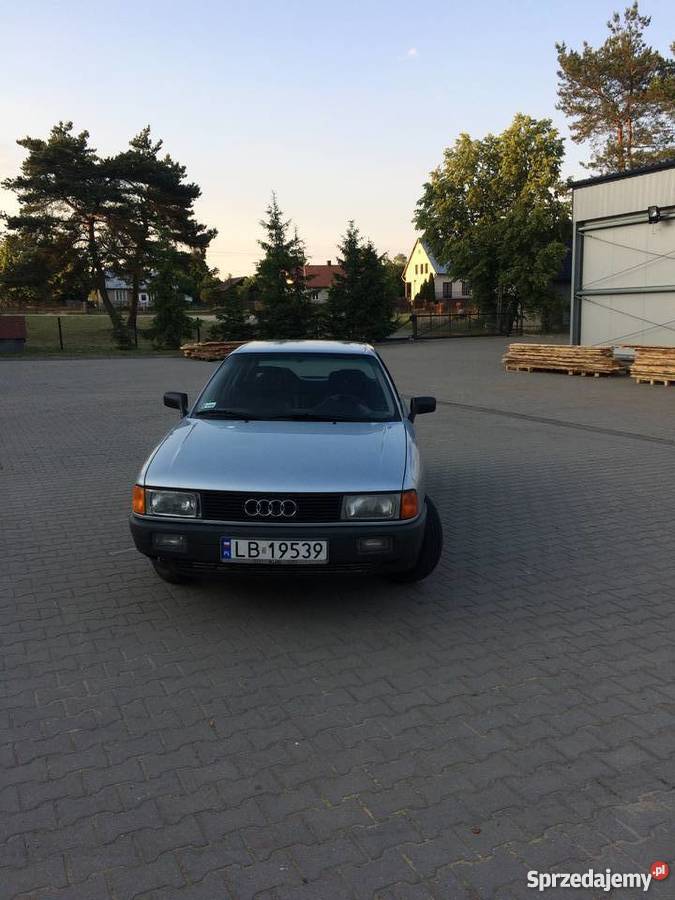 Audi 80 B3 Diesel skórzana tapicerka Biała Podlaska