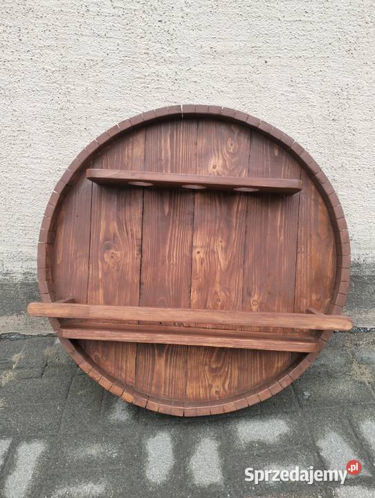 Pólka ozdobna na wino