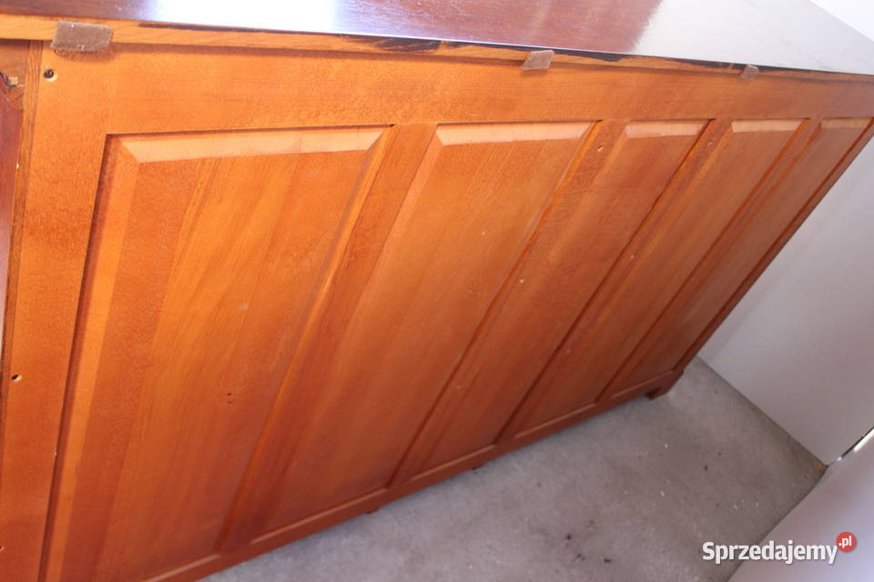 Komoda drewniana bufet sygnowana manufaktura