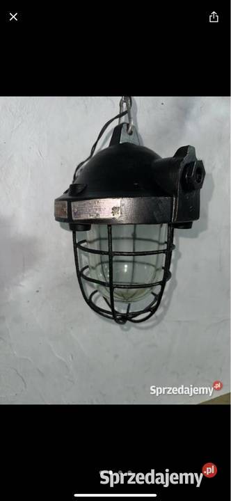 Lampa wisząca Polam Gdańsk retro AK11 64 Gliwice
