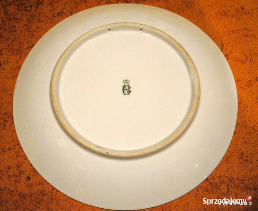 Talerze kobaltowe Sceny biblijne Mała Karczma