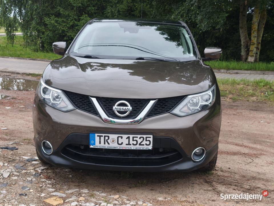 Nissan Qashqai Sprowadzony elektryczne lusterka Pasłęk