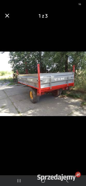 Przyczepa TIM 45 TONY nieuszkodzony Bytów