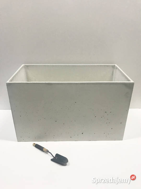 Donica betonowa 100x50x50 Donice betonowe beton Architektura ogrodowa wielkopolskie Rawicz sprzedam