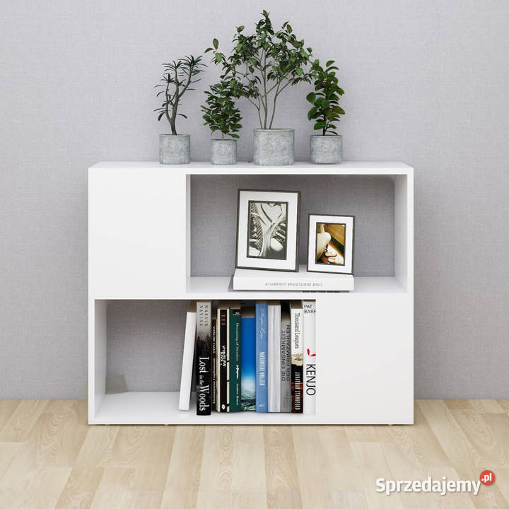 Szafka TV biała 80x24x63 materiał drewnopochodny Szafki Warszawa