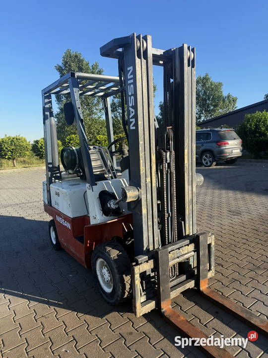 wózek widłowy NISSAN FG18 LPG 1800 Triplex 475m Działoszyn