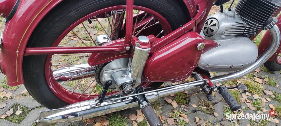 Jawa perak 250 dokumenty nieuszkodzony Kościelec