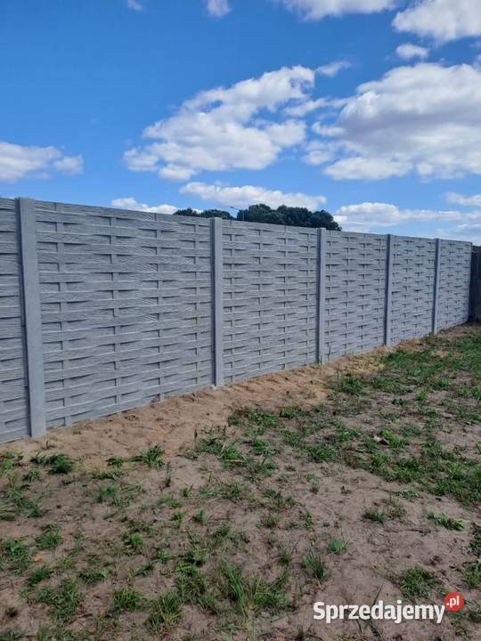 Ogrodzenia betonowe Dolnyśląsk dolnośląskie Wrocław