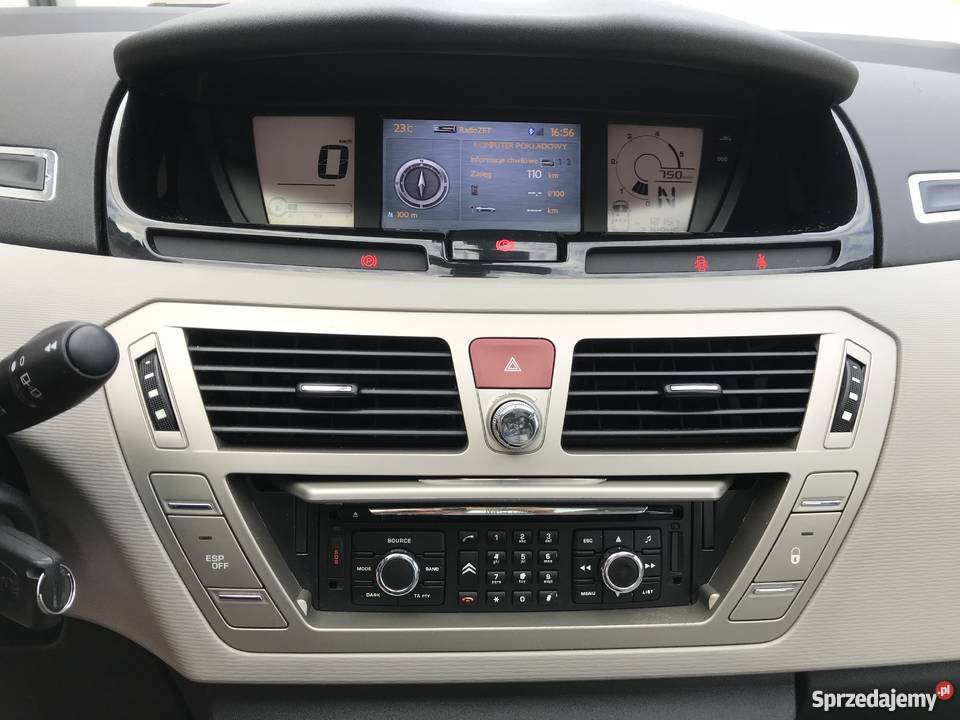 Citroen C4 Picasso EXCLUSIVE Zarejestrowany Full wielofunkcyjna kierownica Konin