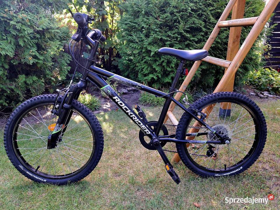 Rower dziecięcy Decathlon 20 czarny Dziecięce Rowery i akcesoria wielkopolskie