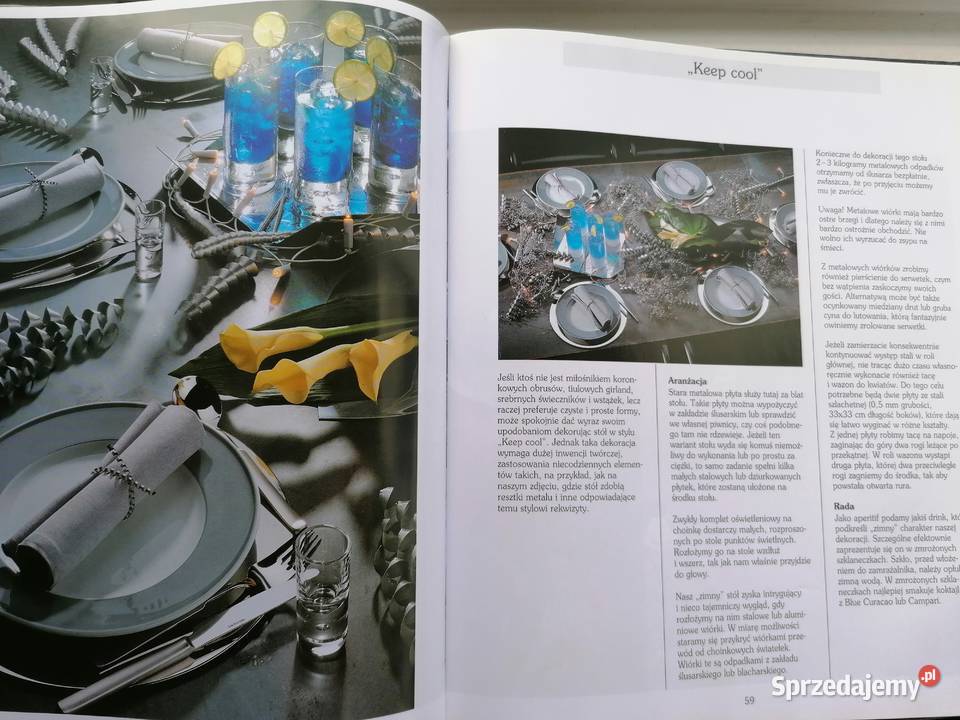 Sztuka nakrywania do stołu Rok wydania 1999 podkarpackie Mielec