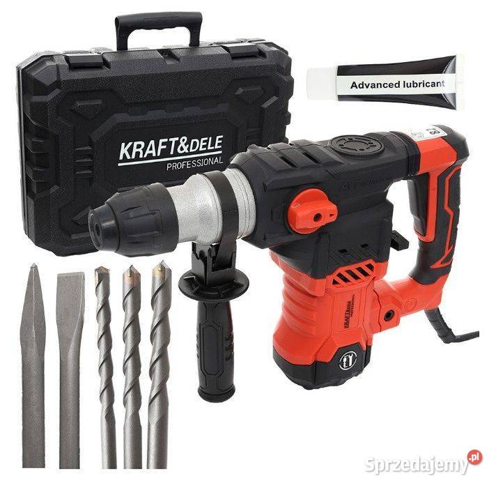 MŁOT UDAROWY MŁOTOWIERTARKA SDS KRAFTDELE model Wyrzeka