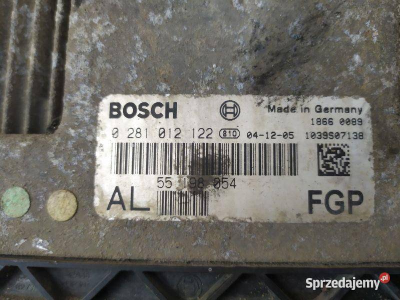 STEROWNIK SILNIKA OPEL 19 CDTI 0281012122 Gliwice