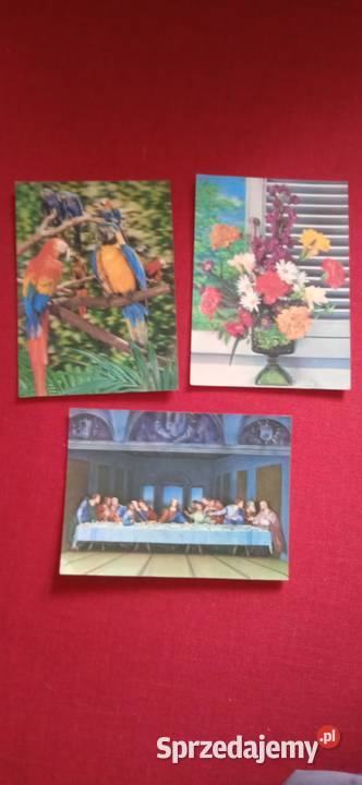 Widokówki 3D lata 80 Świdnica