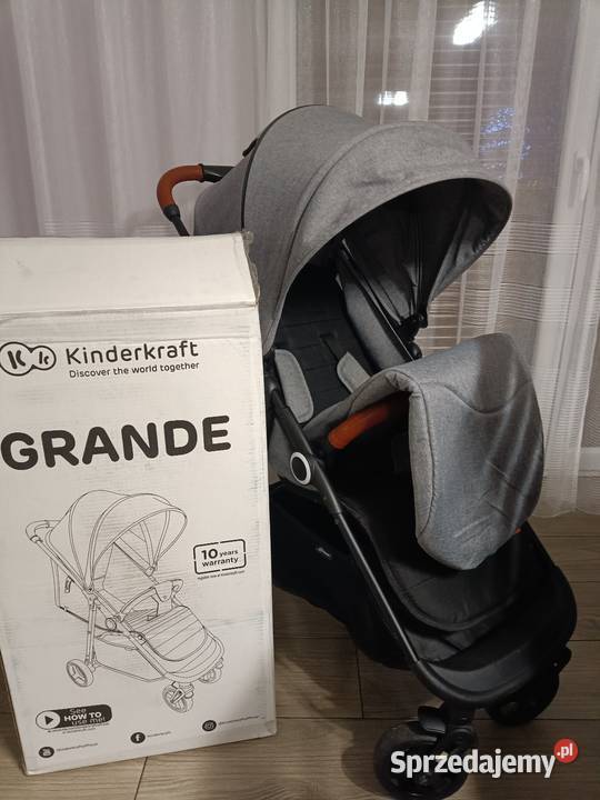 Sprzedam spacerówkę Kinderkraft GRANDE Wilkowo Polskie