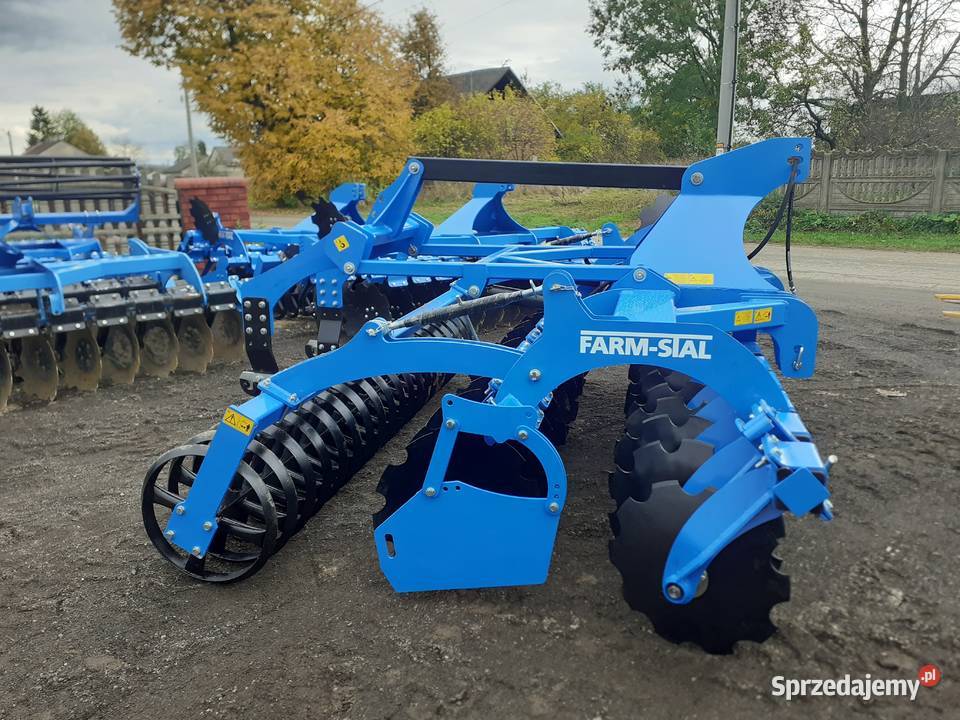 Agregat talerzowy 3m FARMSTAL rozstaw 8090100 wielkopolskie Rawicz