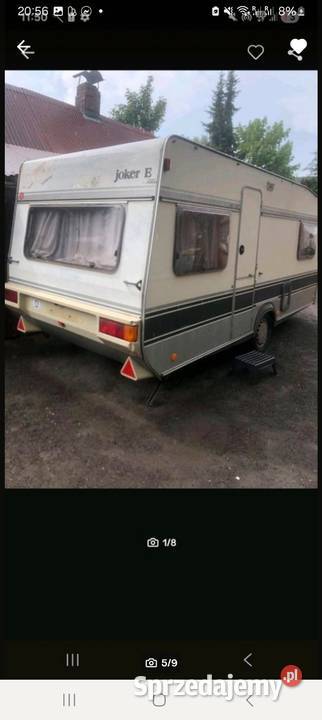 Przyczepa kempingowa z brodzikiem Sieradz