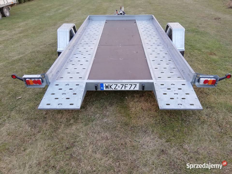 Przyczepa laweta Temared DMC 1500 led bez lawety Sieciechów