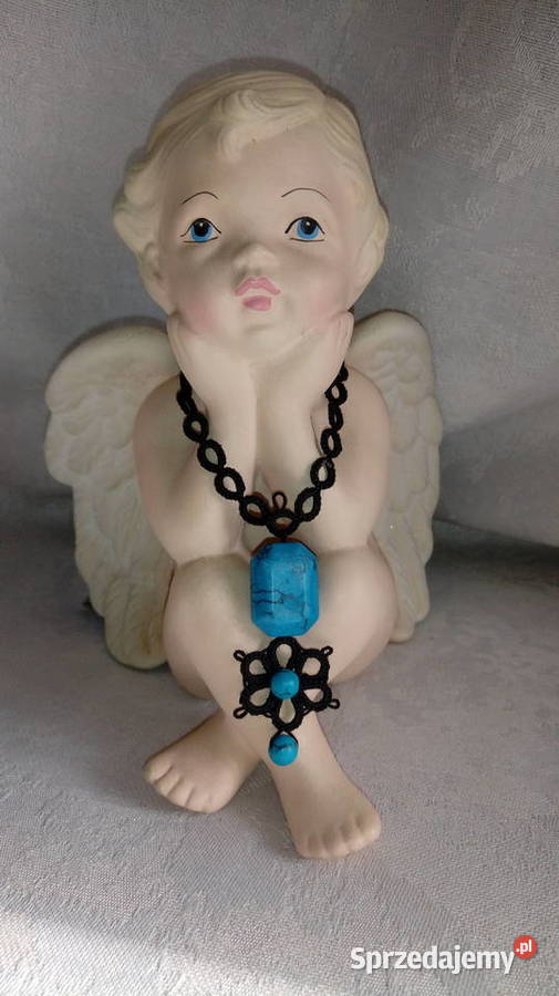 Łańcuszek frywolitkowy Wiśniowa