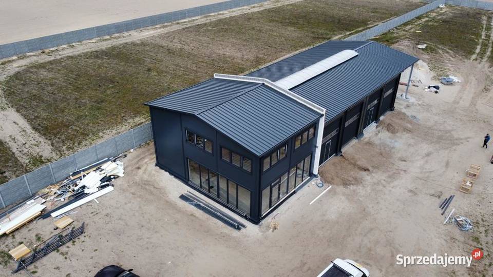 Hala magazyn biuro warsztat konstrukcja stalowa
