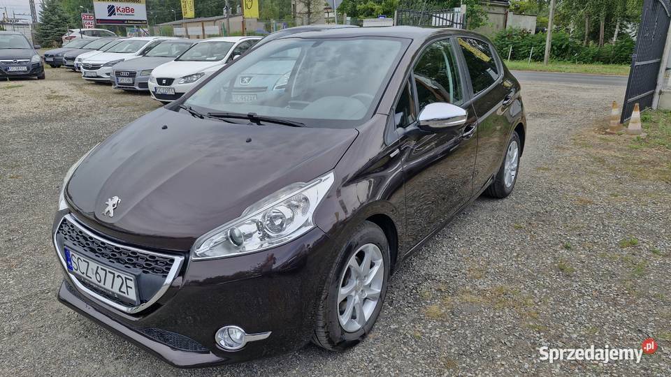 Peugeot 208 I 12 BENZYNA 82 5 DRZWI ABS śląskie Częstochowa