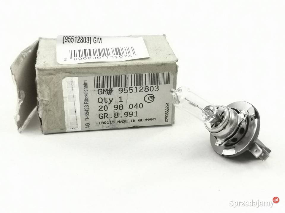 ŻARÓWKA RELFEKTORA 12V 65W H9B OPEL CORSA D GM