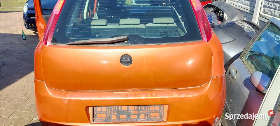 Klapa bagażnika Fiat Grande Punto kolor 598A osobowe Szczecin