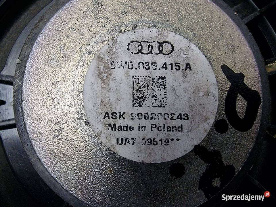 GŁOŚNIK AUDI A4 B9 8W0035415A Pozostałe Lipno