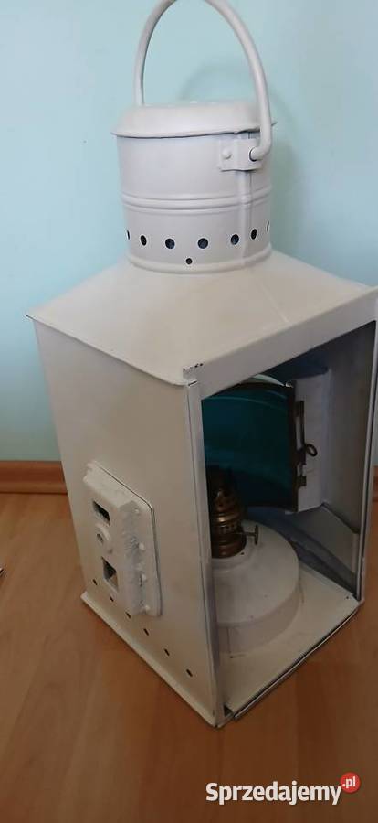 Stara lampa morska okrętowa Lampy Kraków