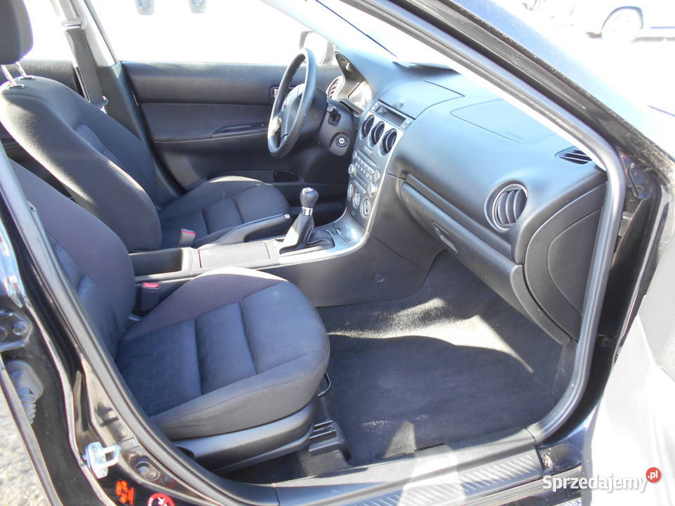 Mazda 6 czarna limuzyna nieuszkodzony Sulechów sprzedam