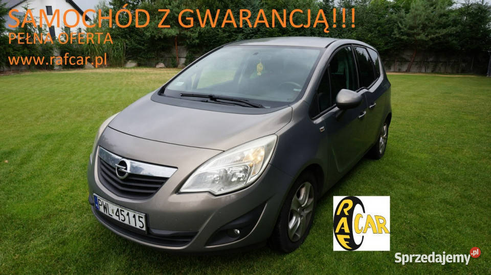 Opel Meriva Zarejestrowany ubezpieczony 4/5 lubuskie Zielona Góra sprzedam