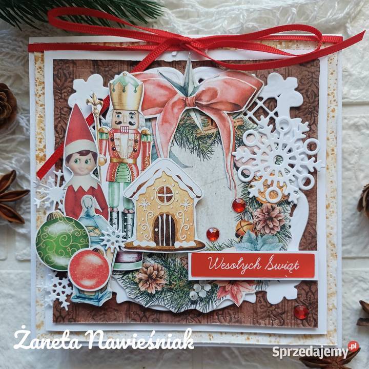 Boże Narodzenie kartki świąteczne hand made