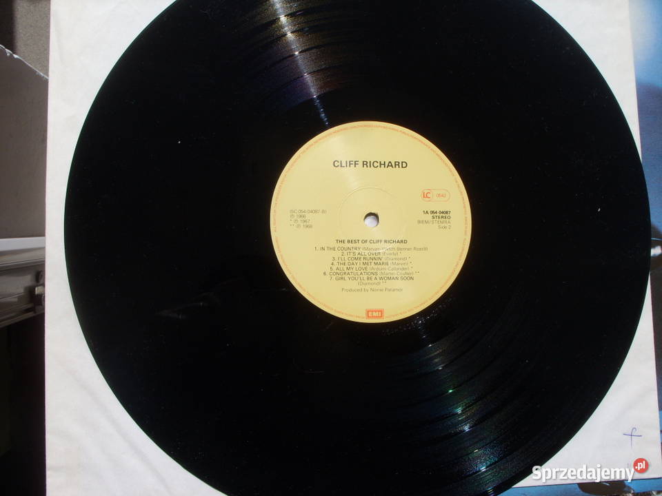 Winyl LP Rock THE BEST CLIFF RICHARDthe minute 1 płyta Wołów