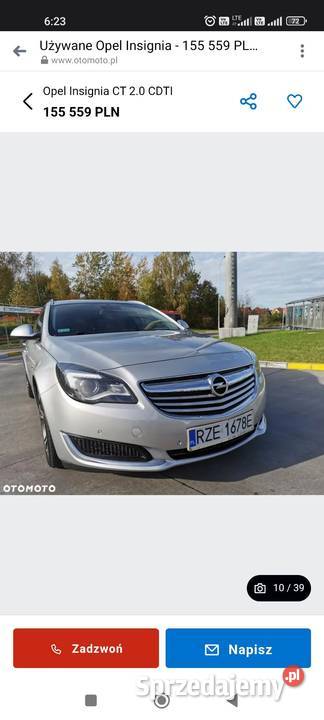 Opel Insignia 2000cm3 sprzedam