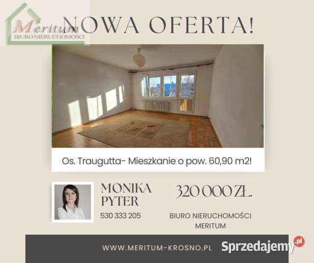 sprzedaży mieszkania 609m2 3pok Krosno własność