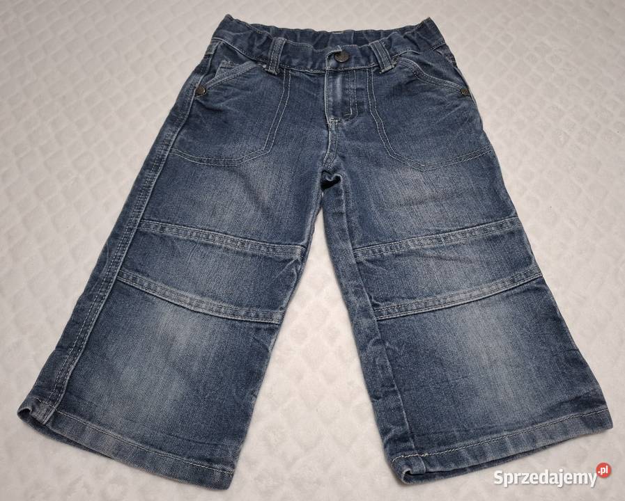 Krótkie spodenki dżinsowe niebieskie Takko Czeladź