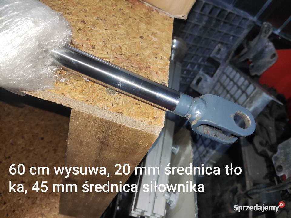 Siłownik hydrauliczny dwustronny 600mm wysuwu Libusza sprzedam